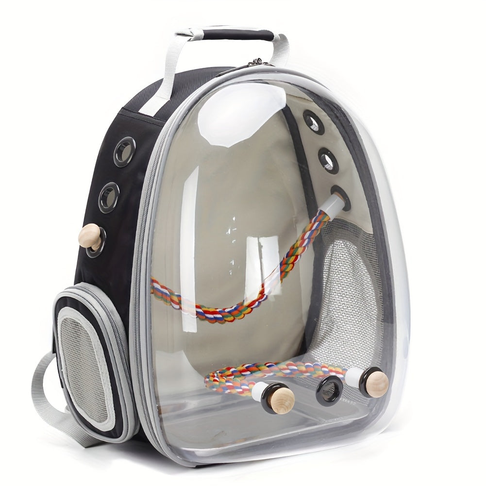 Bird Travel Backpack Carrier for Parakeet Budgies Cockatiel Conure Vet Visit Bag