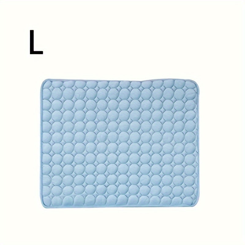 Ultimate Cooling Pet Bed Mat - Self-Cooling, Breathable, Summer Heat Relief, Orthopedic Support, Comfortable Sleeping Blanket for Dogs - Perfect for Hot Weather, Outdoor, and Indoor Use