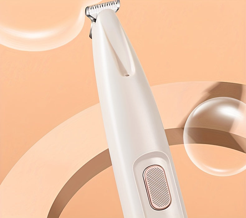 Safe Low Noise Pet Grooming Clippers - LED Light Support, USB and Battery Longevity