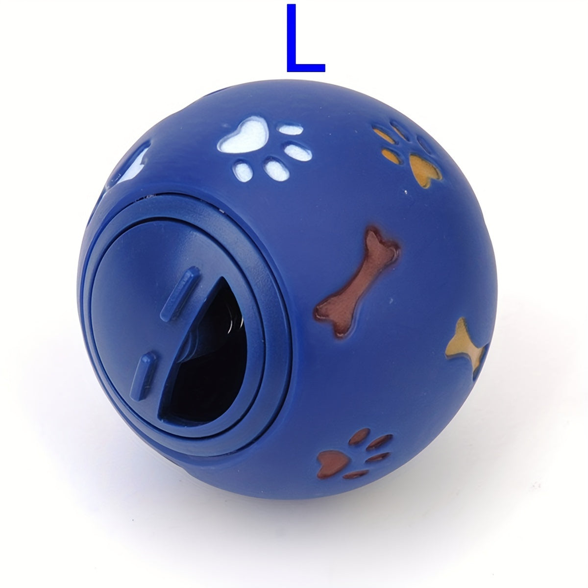 1pc Interactive Pet Toy Ball - Interactive Dog Chew Toy for Long-Lasting Fun, Leak Food Puzzle to Challenge and Engage, Intelligent Training Tool for Mental Stimulation - Essential Dog Toy Supplies for Pet Owners