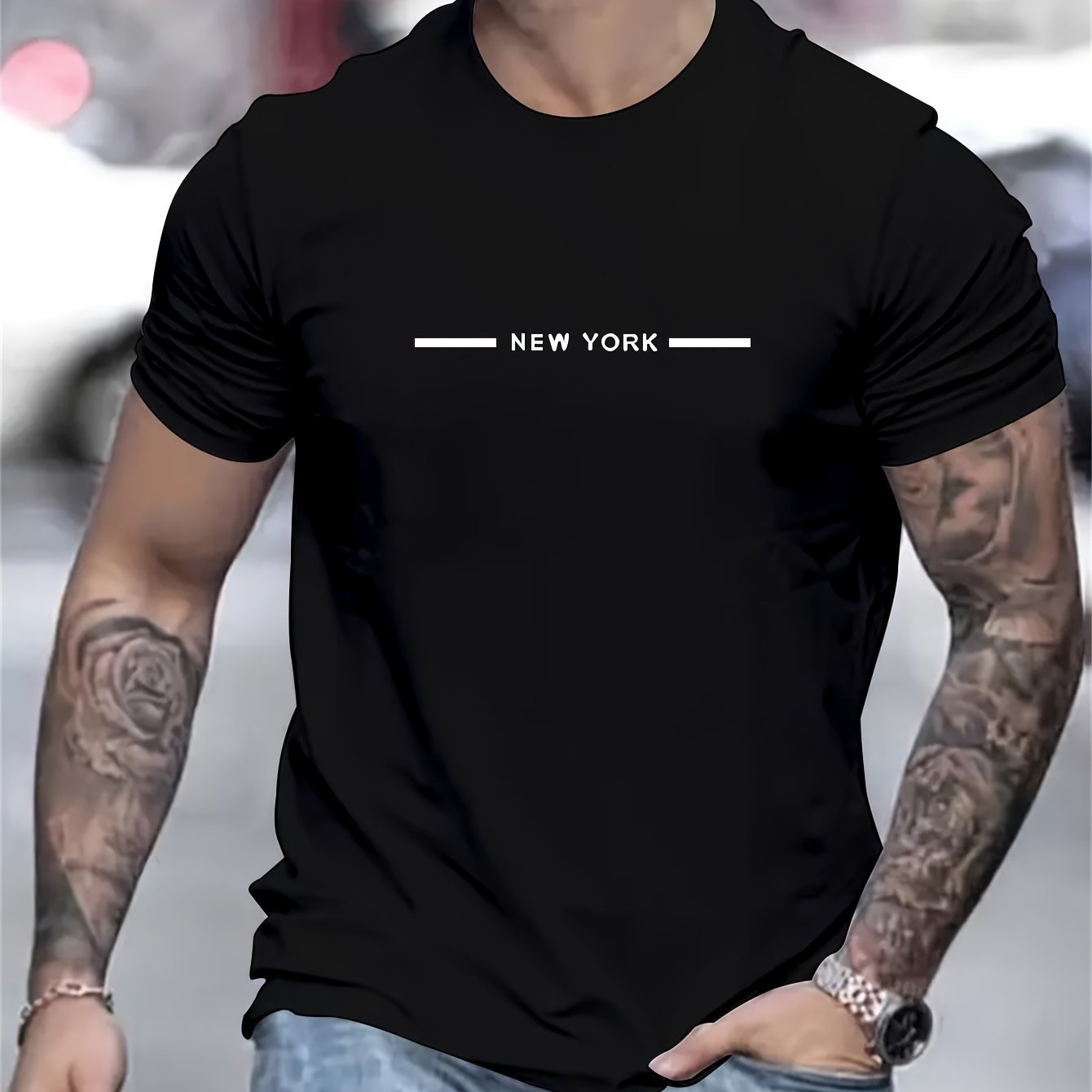 Men's Line Art Dog Print T-Shirt: Poop Scooper Exclusive! Super Cute Hand-Drawn Puppy Sketch, Minimalist Pet Interaction Design – Adorable Paw Print & Leash Graphic Tee