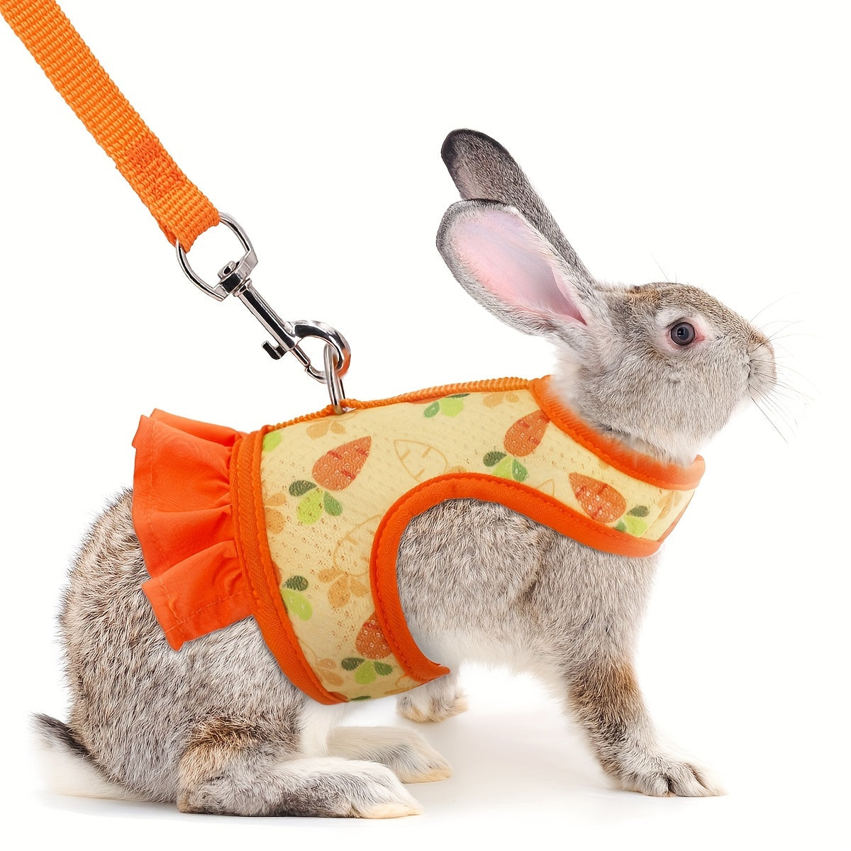 1pc Rabbit Chest Harness, Bunny Traction Rope, Small Pet Harness, Rabbit Vest