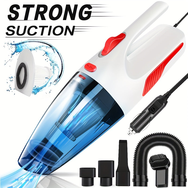 Mini Handheld High-Power Car Vacuum Cleaner, Car Dust Removal And Cleaning Products, Easy-To-Clean Pet, Handheld Vacuum Cleaner, Car Vacuum Cleaner, Without Battery