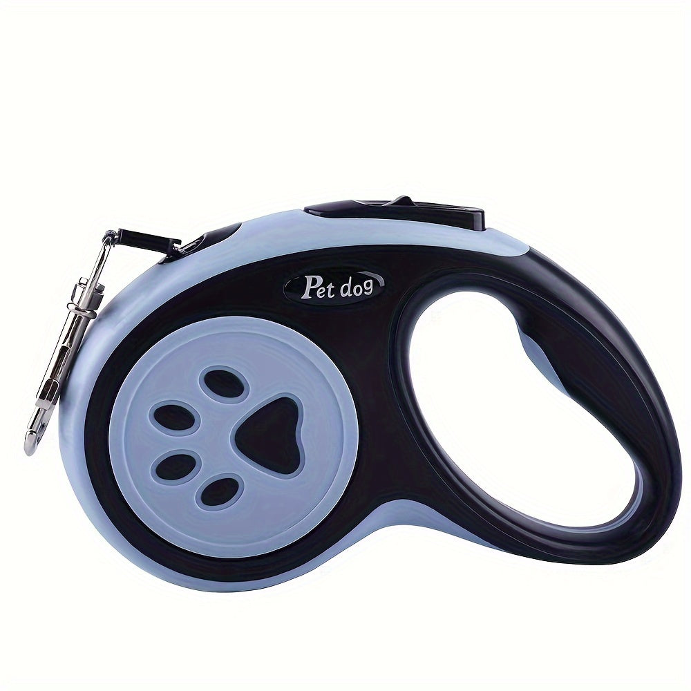 Durable Nylon Retractable Dog Leash With One-Button Control, Great For Outdoor Walks & Travel With Small And Medium Pets