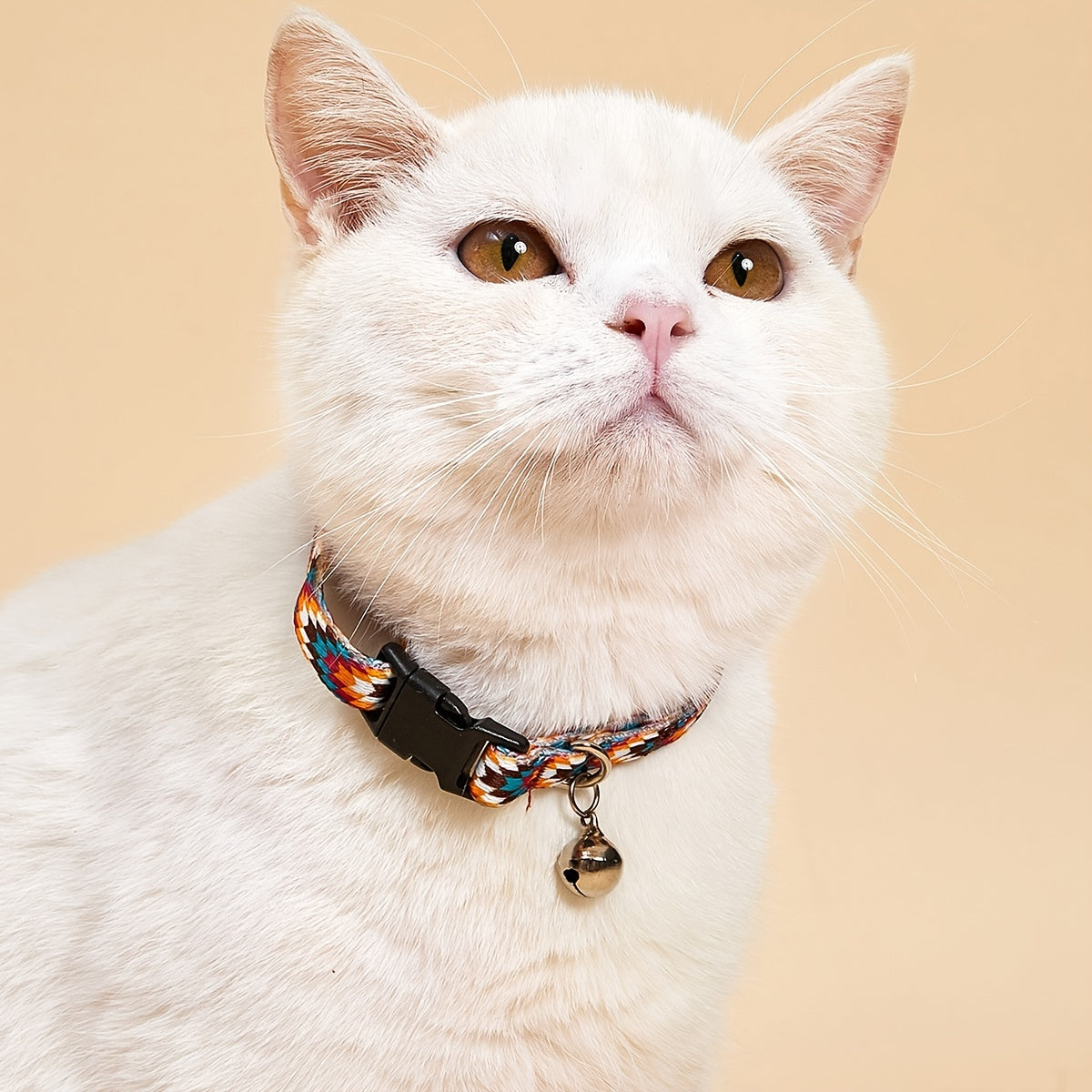 Adjustable Pet Collar with Bell for Dogs and Cats - Adorable and Stylish Pet Accessory