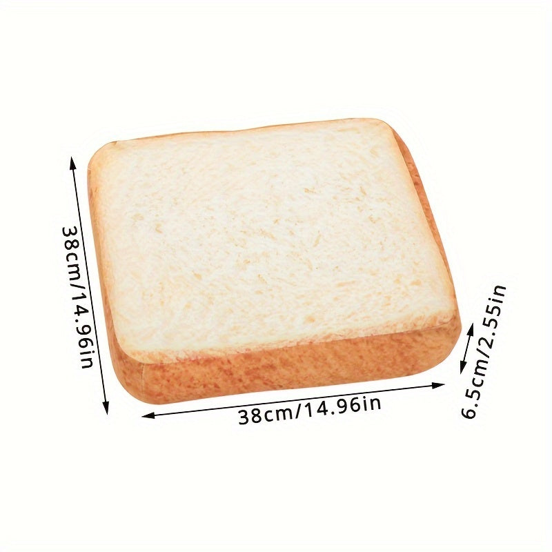 Creative Toast Design Pet Bed, Soft Cat Sleeping Mat For Indoor Cats