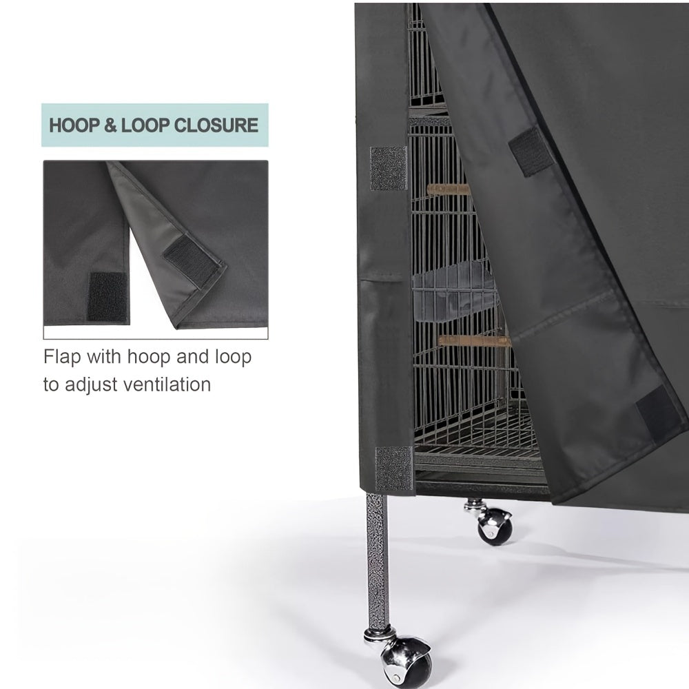 Birdcage Cover for Blocking Light and Ventilation, Nighttime Bird Pet Cage Cover, Suitable for Pets Cats, Ferrets, Totoro, Parrots and Other Small Animals