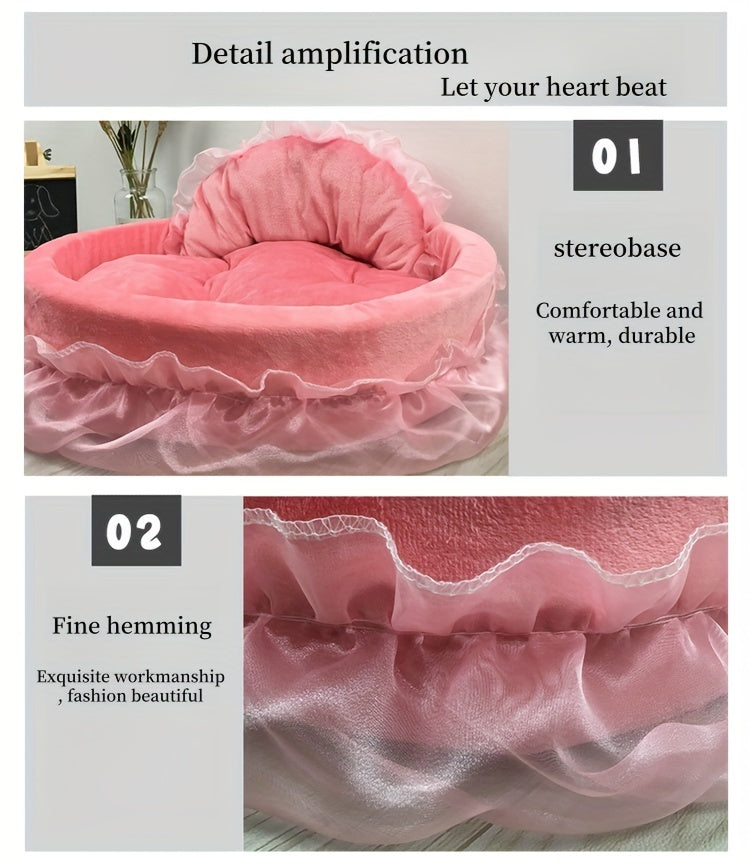 A Versatile Warm Pet Bed Suitable for All Seasons