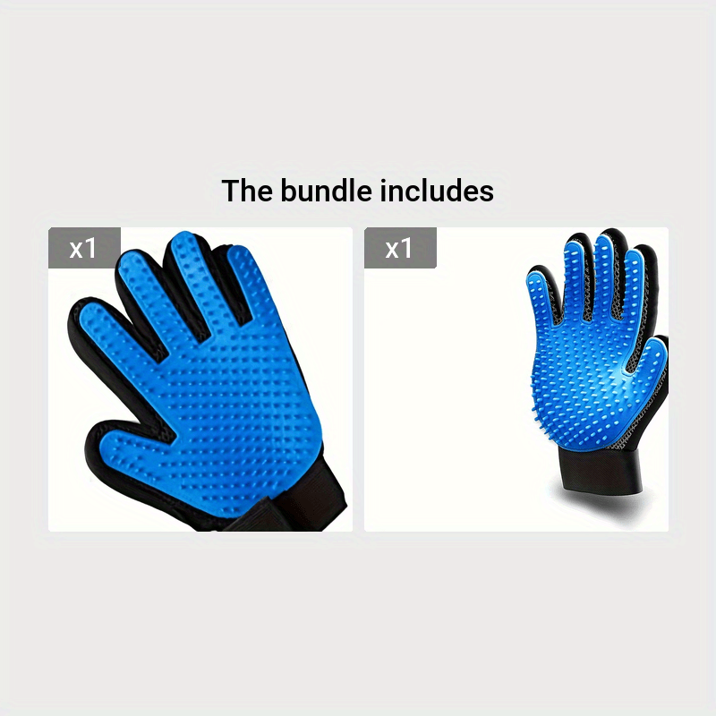 1pc Pet Grooming Supply, Hair Remover, De-shedding Brush, Dog Bathing, Massage Comb, Pet Glove
