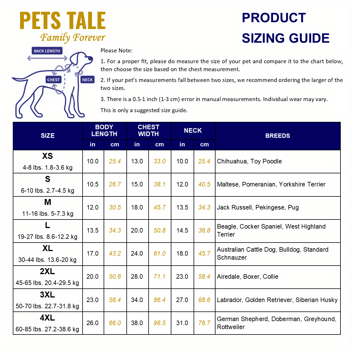 PETS TALE Dog Sweater Cable-Knit Pullover with Chain Detailing & Tag - Machine Washable Cozy Winter Sweater for Small, Medium & Large Breeds, Navy Blue, Dog Sweater for Small Dogs, Durable Petwear