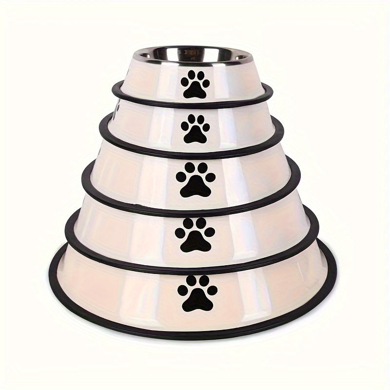 Premium Stainless Steel Pet Bowl - Non-Slip, Easy to Clean, Perfect for Dog And Cat Food And Water! Available In Three Sizes