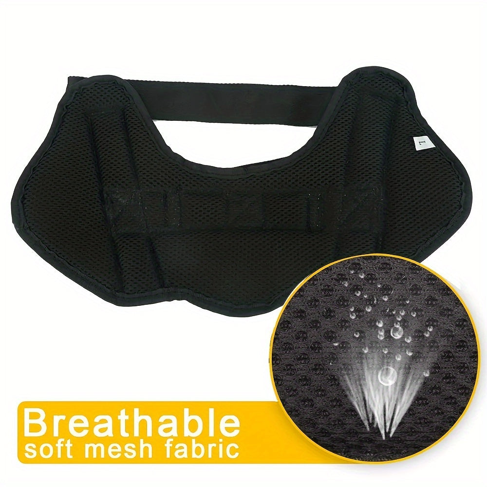 Dog Harness Adjustable Pet Vest Reflective No Pull Pet Harness With Breathable Mesh Easy Walk Pet Vest With Handle For Outdoor Walking