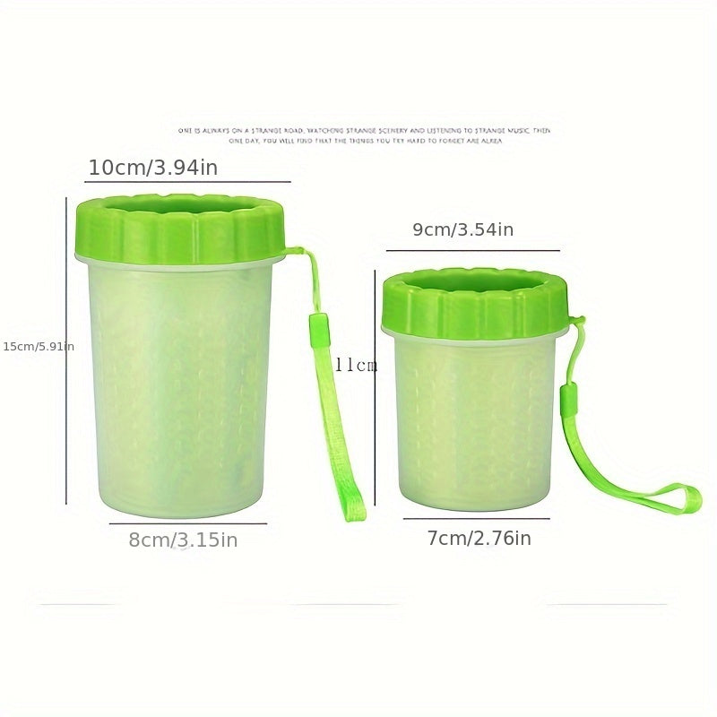 1pc Dog Foot Bathing Cup - Silicone And Plastic, Gentle And Easy To Clean, No Electricity Required - Pet Grooming Tool For Dogs - For Dog Owners - Suitable for Daily Bathing - Perfect Gift for Pet Lovers
