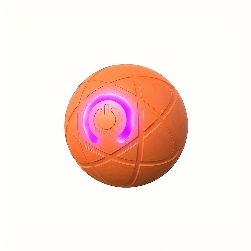 Interactive Gravity Bouncing Dog Toy - a Durable Chew Ball with an Automatic Teasing Feature, Rechargeable Lithium Polymer Battery, an Electric Pet Toy for Dogs to Entertain Themselves.