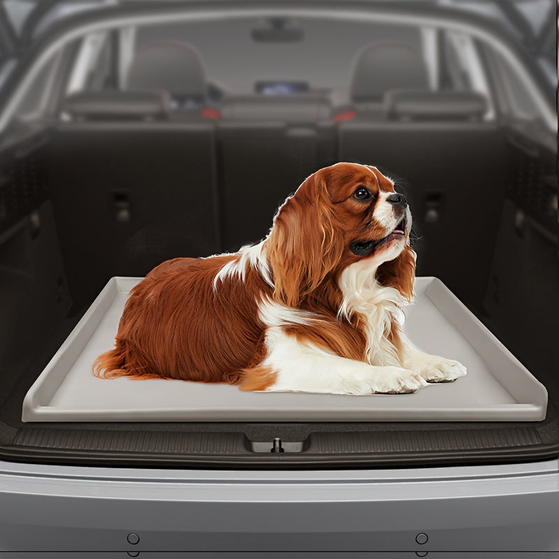 1pc Silicone Pet Feeding Mat for Dogs, Anti-Slip, Waterproof, Easy Clean, Spill-Proof, for Dog Feeding Pad