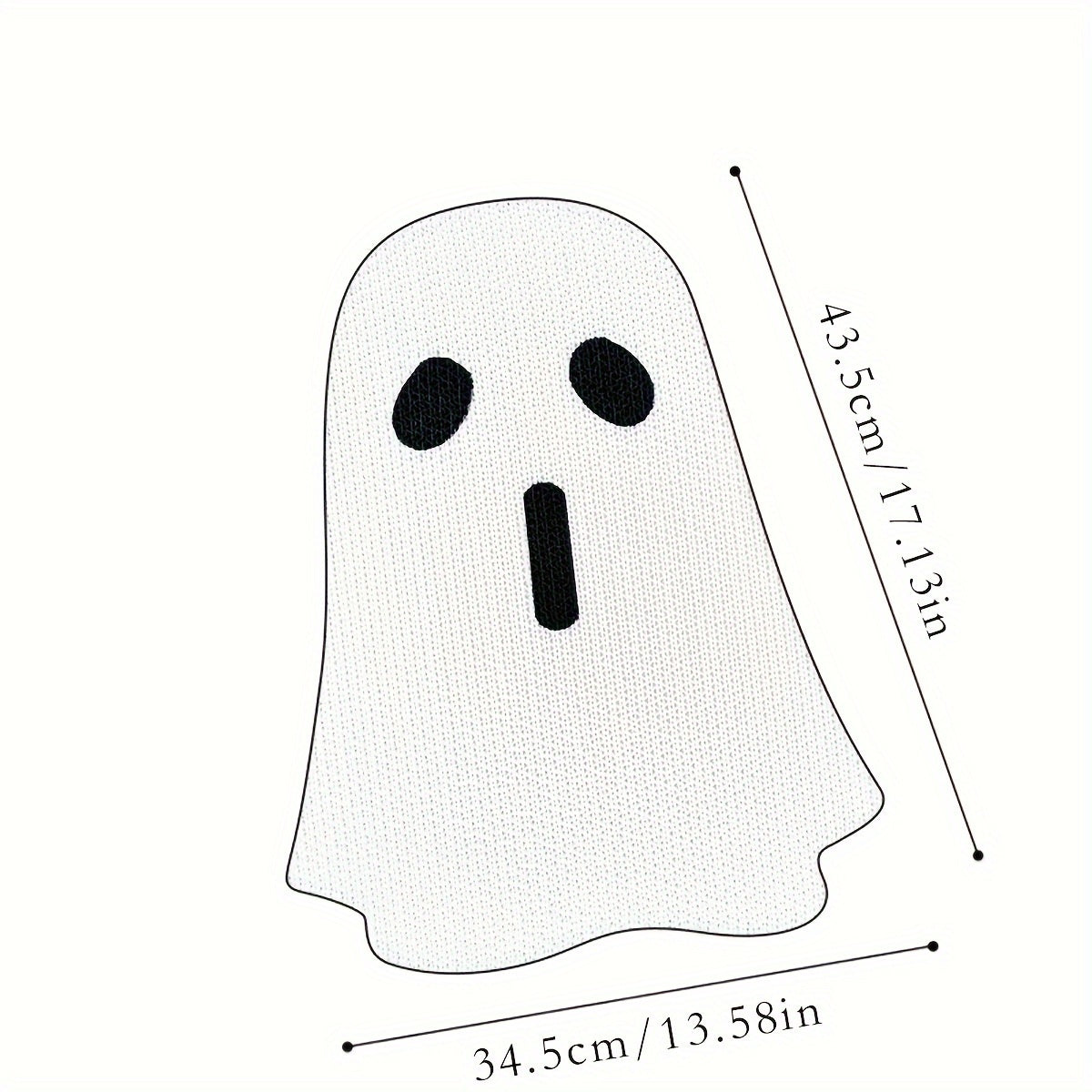 Halloween Ghost Cat Scratching Board, Durable Cardboard Cat Scratcher Pad, Indoor Cat Toy, Pet Furniture, Cat Nail Trimmer, 3D Scratching Post for Cats