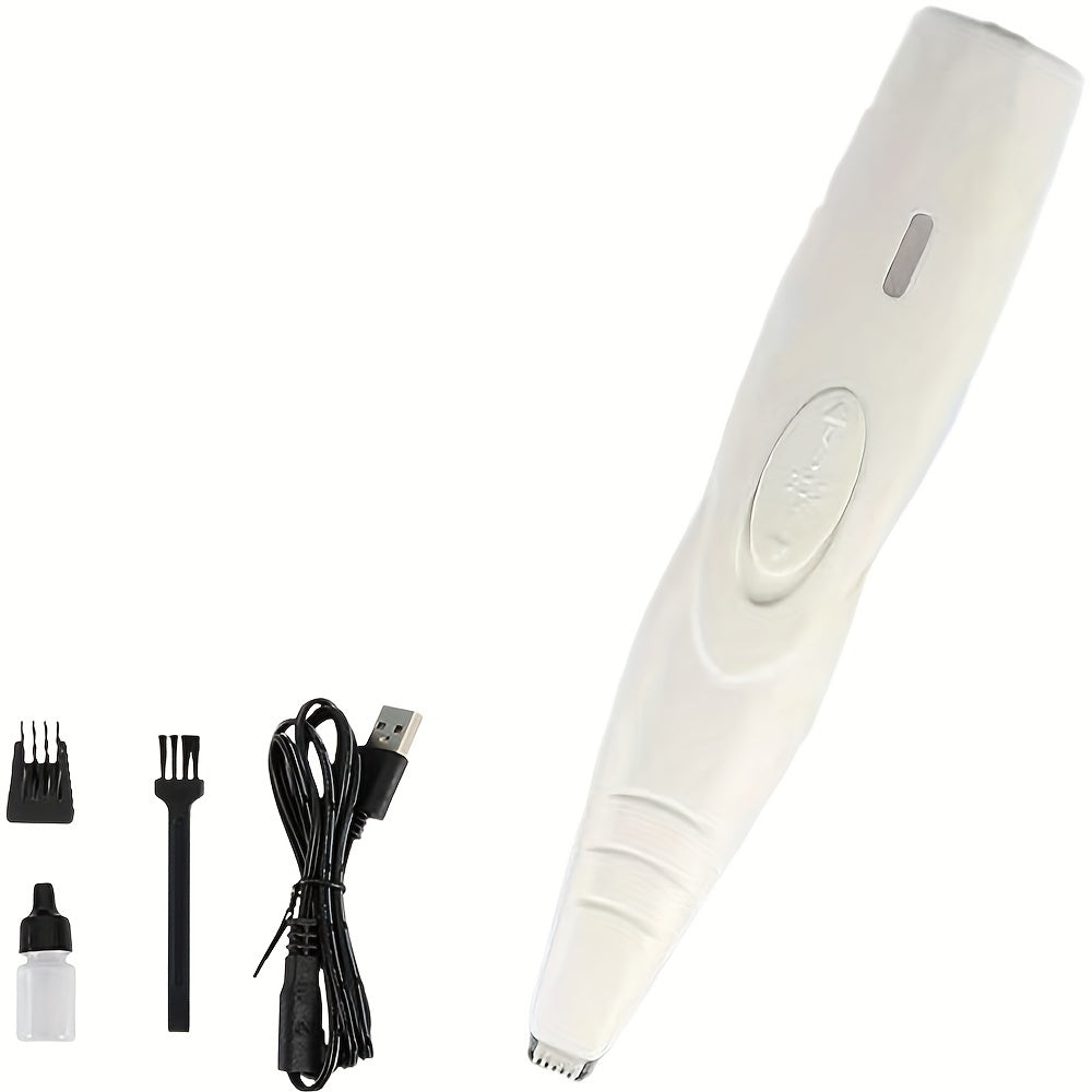 Pet Hair Clipper Dog Grooming Clipper Kit USB Rechargeable Dog Cat Shaver Clipper Cordless Electric Quiet Pet Grooming Tool