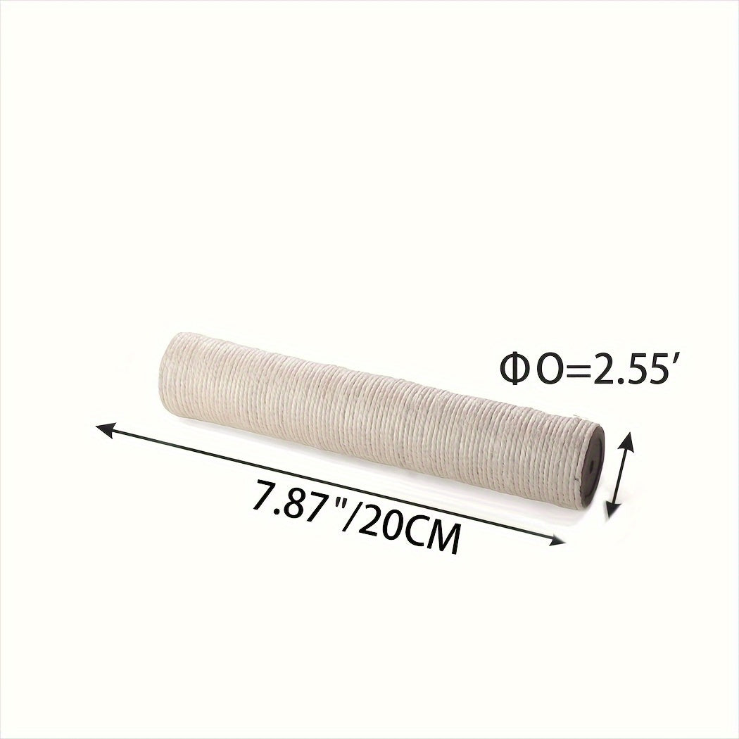 Cat Scratching Post, DIY Sisal Rope Cat Scratching Rod Toy For Indoor Cats, Pet Furniture Accessories