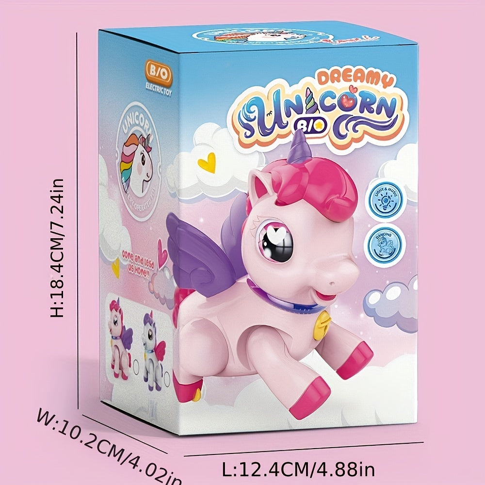 Magical Unicorn Electronic Pet Toy with Lights & Sounds - Perfect Educational Play for Youngsters Ages 0-6, Ideal Birthday, Halloween, Christmas Gift