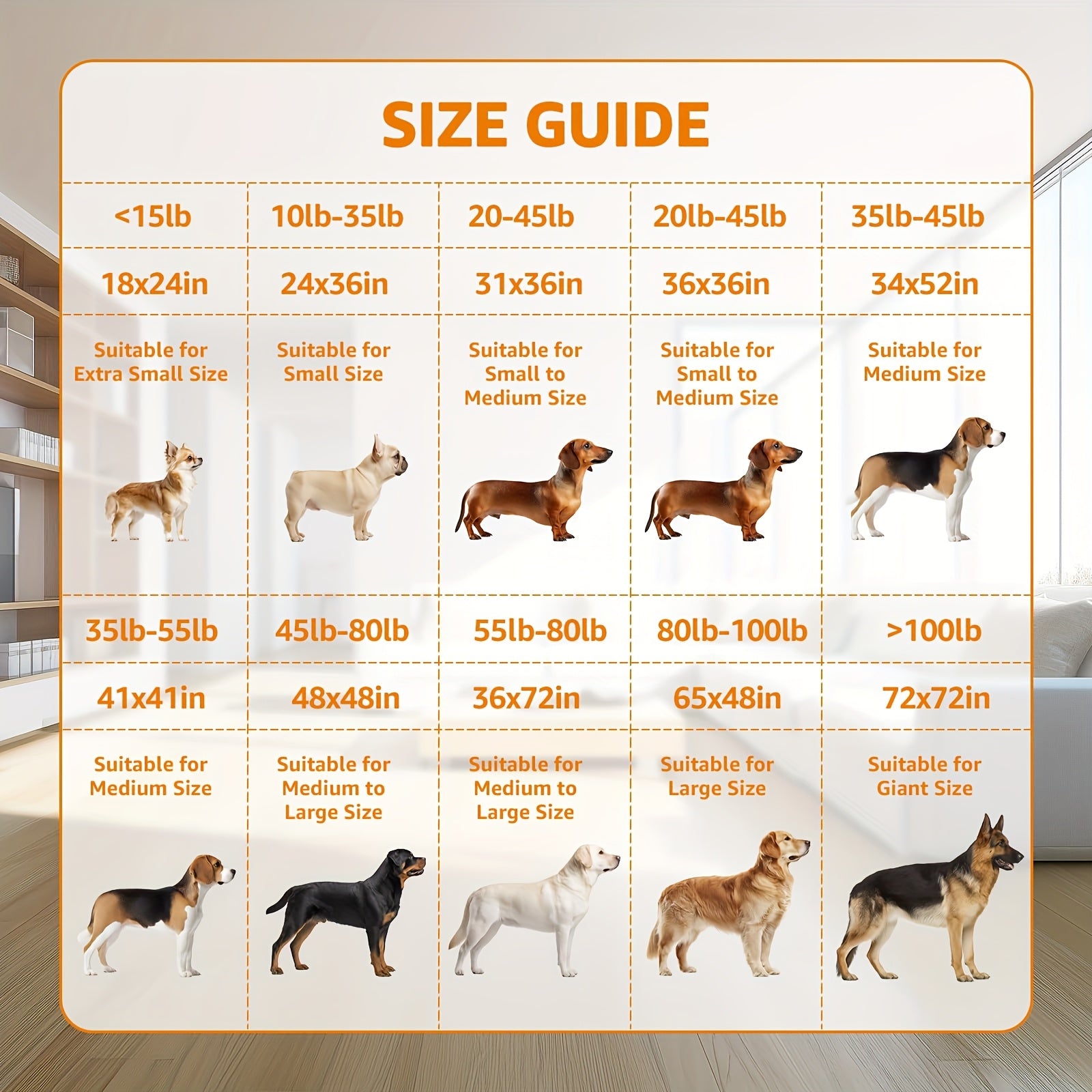 Washable & Reusable Dog Pee Pads - Leakproof Puppy Training Pads with Non-Slip Bottom, Quick-Absorbent Washable Layers & Bone Print Design (Grey/White) for Crate, Potty Training,, Post-Surgery - Multi-Use Pet Bed, Kennel