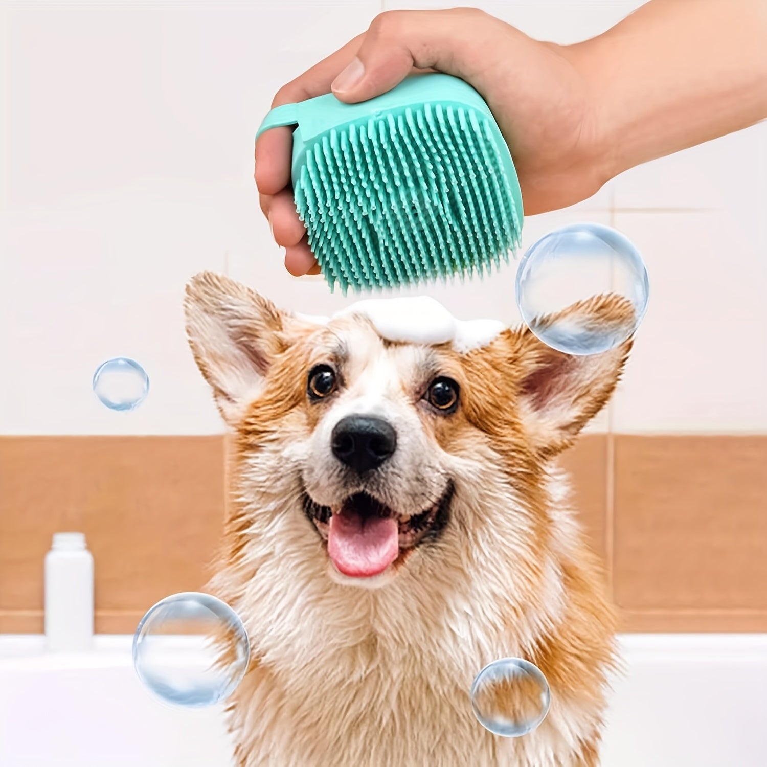 7 Pack Pet Grooming Set, Hair Removal Comb For Dog, Flea Comb, Dog Shampoo Brush, Pet Nail Clippers, Dog Toothbrush Set