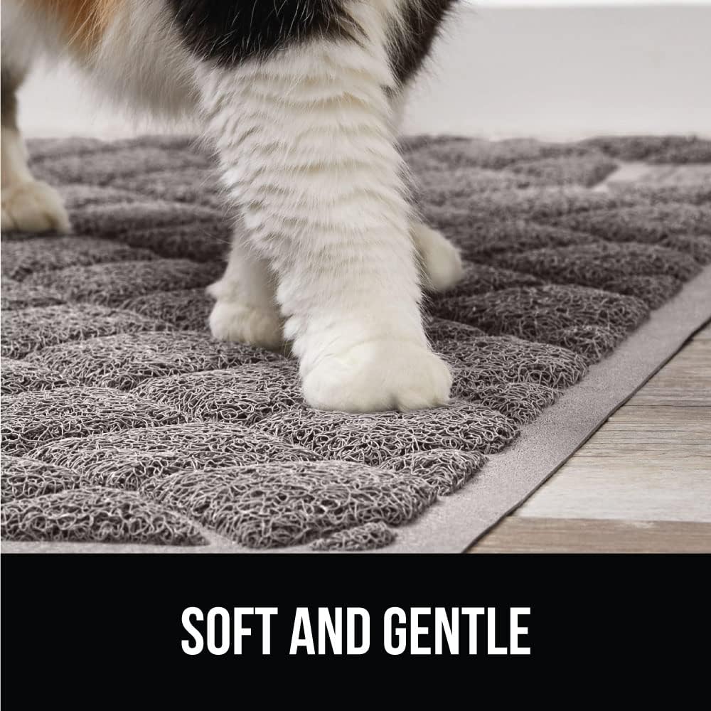 24"X"16" PVC Pet Feeding Mat Large for Dogs and Cats, Flexible and Easy To Clean Feeding Mat, Best for Non Slip Waterproof Feeding Mat.