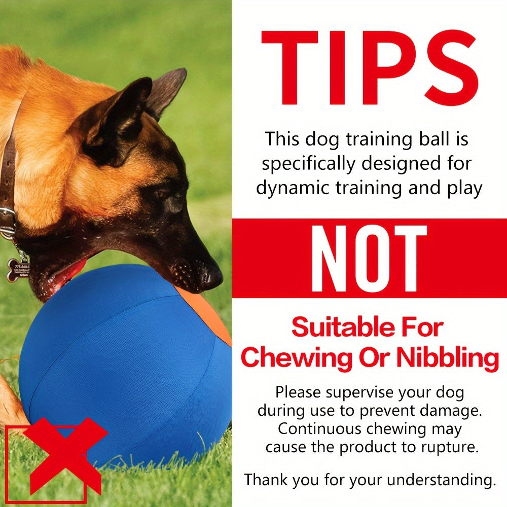 Inflatable Pet Toy Balls, 21.7-inch Dog Balls, Golden Retriever Anti-biting Balls, Soothing Boredom, Teasing Pet Training Balls, Dog Polo Pet Toys, Cattle And Dogs Herdsman Balls, Australian Shepherd Herdsman Balls (m Yards 2