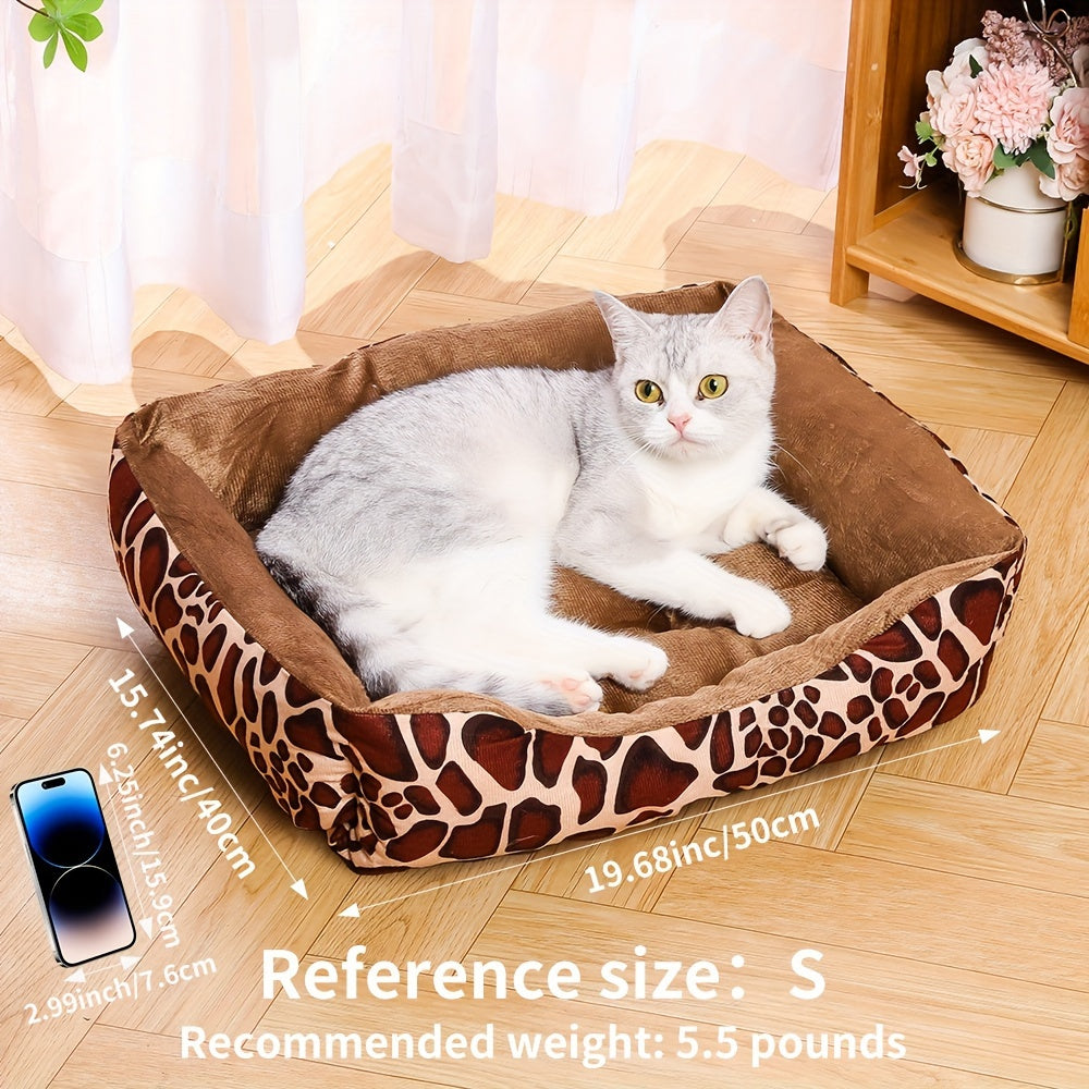 Luxury Orthopedic Pet Bed Sofa - Plush Comfy Nest for Large & Medium Dogs - Durable, Machine-Washable, Anti-Slip - Offers Cozy Sleep and Supreme Comfort for Year-Round Lounging