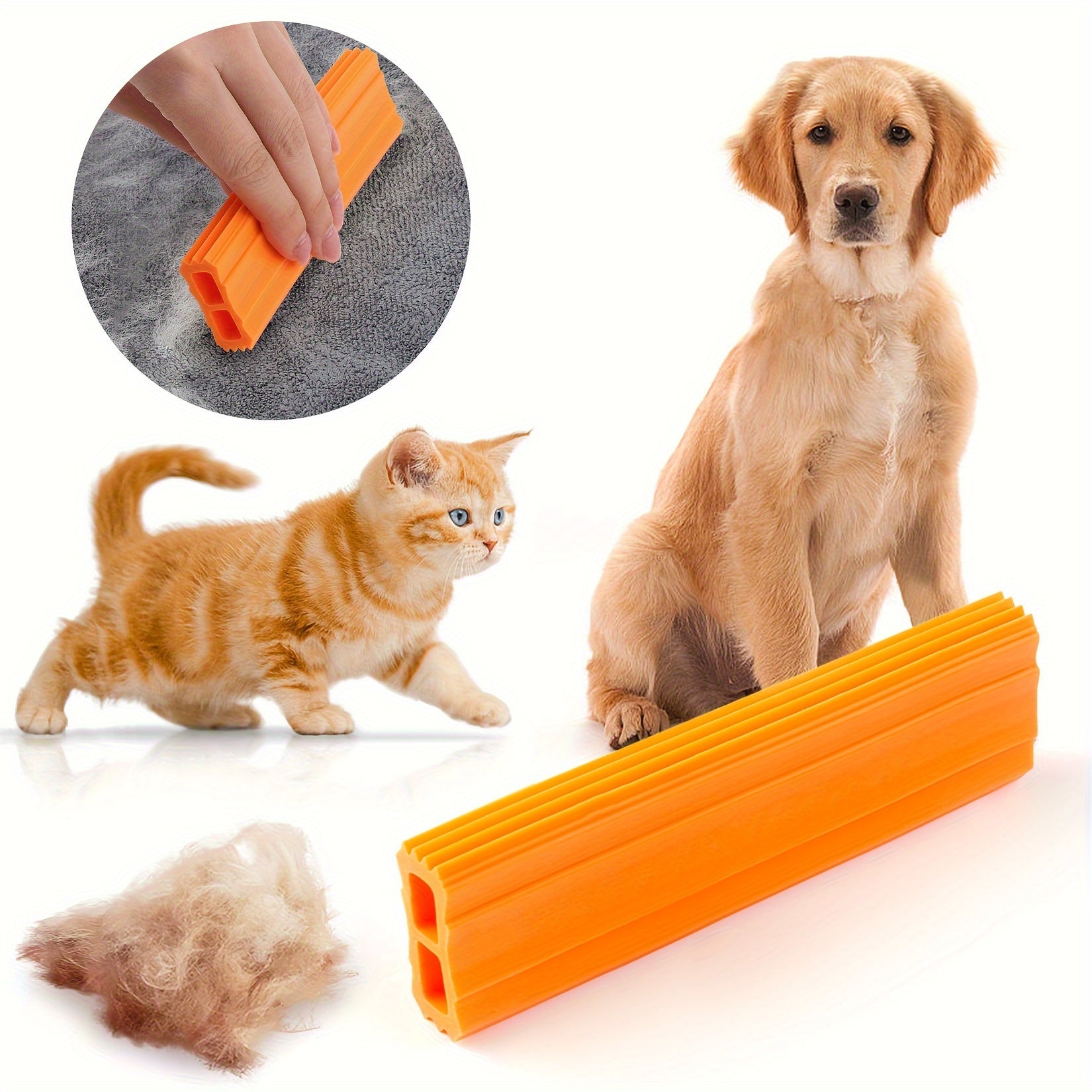 Pet Depilators And Automatic Detailing Tools - Cat And Dog Depilators For Carpets, Car Interiors, Sofas, Bedding, And Pet Furniture - Easy To Grip Pet Carpet Razors, Household Surfaces, Reusable Pet Depilators For Dog Fur And