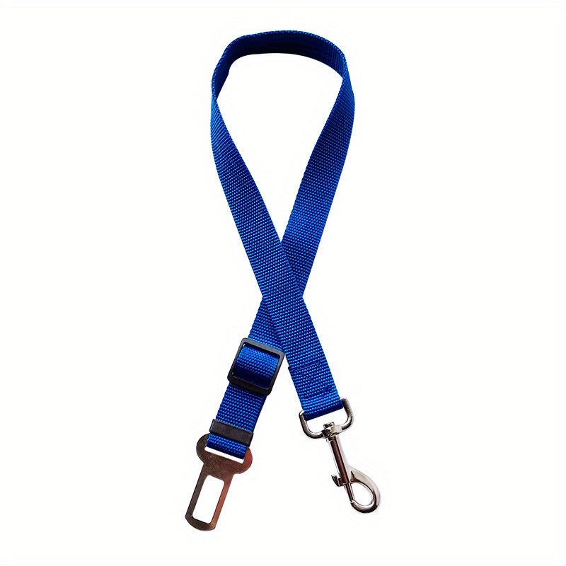 Retractable Dog Seat Belt for Safe Car Travel - Adjustable, Comfortable Harness and Leash - Ideal for Securing Pets on the Move