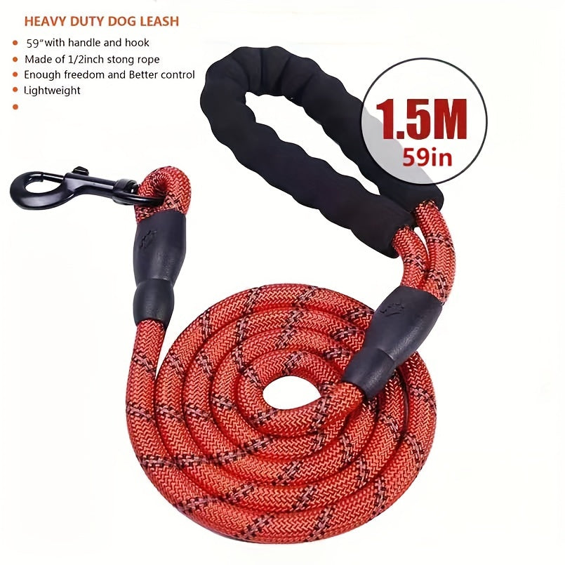 Service Dog Harness, Reflective Dog Vest Harness With 5 PCS Patches, Adjustable Soft Oxford Pet Harness, Inner Layer Mesh, Easy To Control For Small Medium Large Dogs With 59inch Traction Rope
