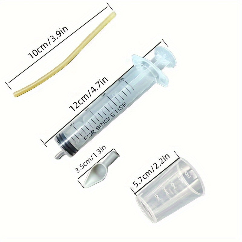 4pcs Bird Feeding Needle, Parrot With Scale Needle Feeder, For Young Birds, Bird Eating Auxiliary Tool, Bird Artificial Feeding Utensils