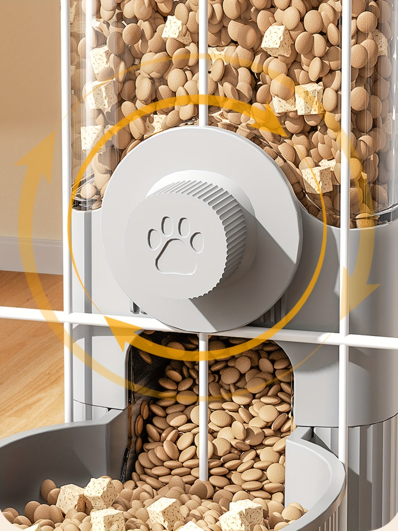 40.58oz Large Capacity Hanging Pet Feeder and Water Dispenser, Suitable for Rabbits, Cats, Dogs, and Other Pets