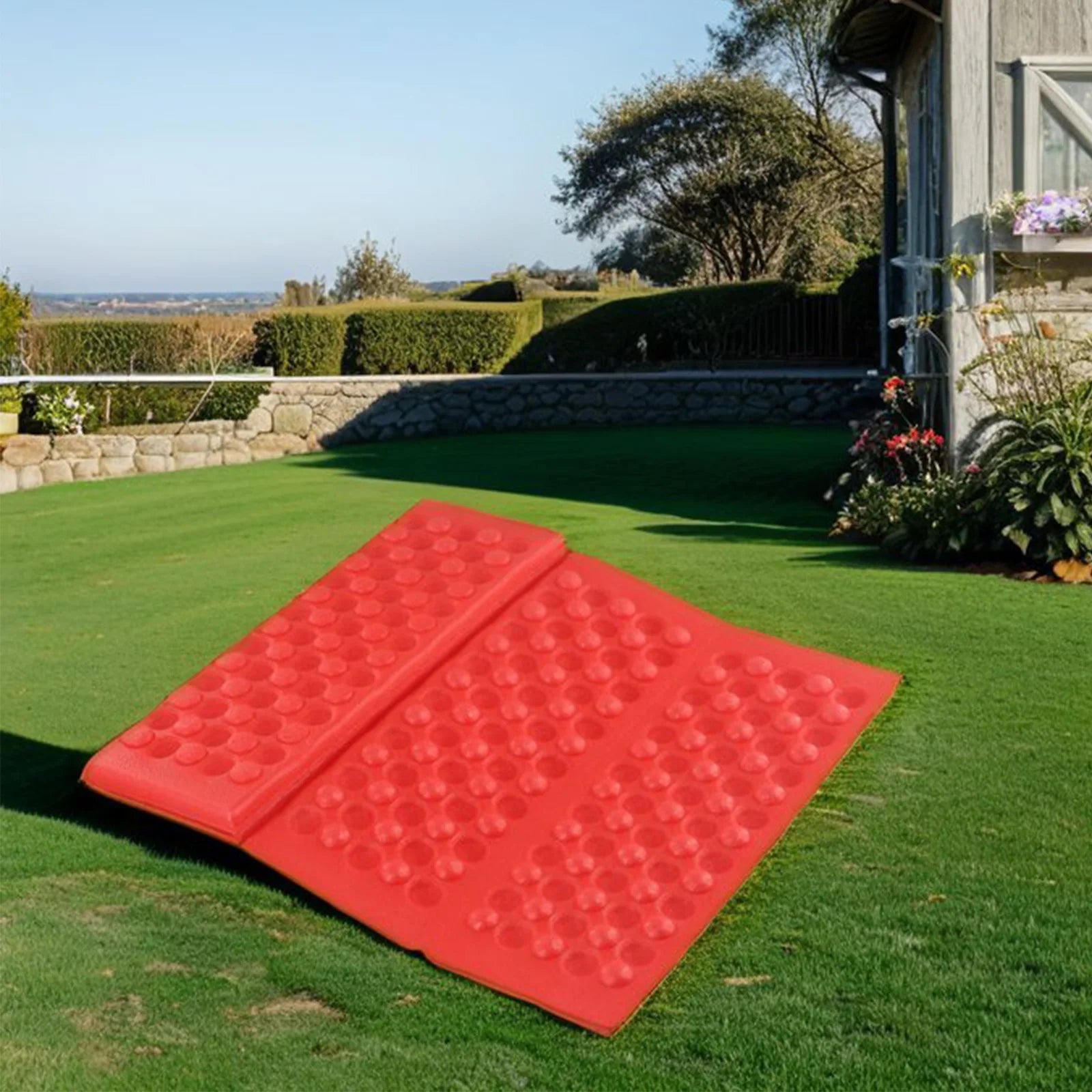 Portable Lightweight Mini Folding Mat Foam Sitting Pad For Outdoor Activities Foldable Kneeling And Seat Cushion For Comfort