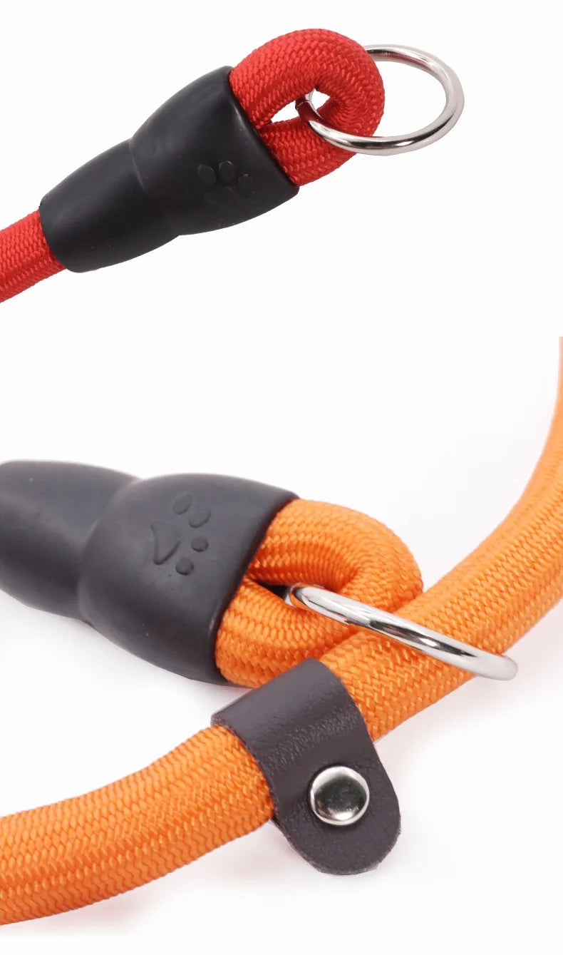 Dog Collar P Chain for Dog Walking Adjustable Dogs Collar P Rope Pet Collars Nylon Dogs Harness Puppy Training Rope Pet Supplies