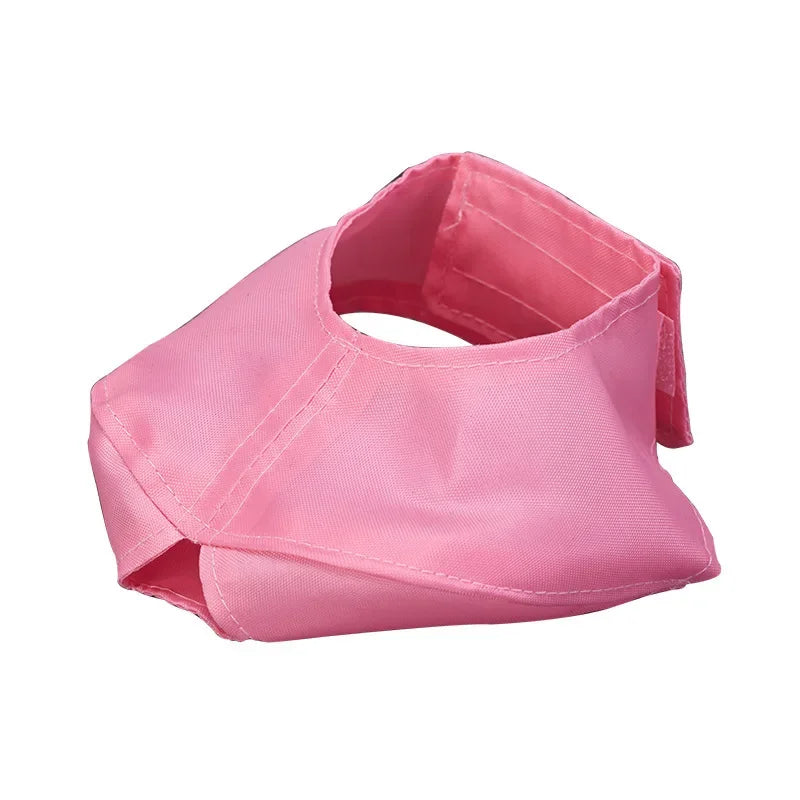 Cat Anti-bite Muzzles Breathable Nylon Protective Hood Cat Grooming Restraint Bags For Prevent Cats From Biting Nail Trimming