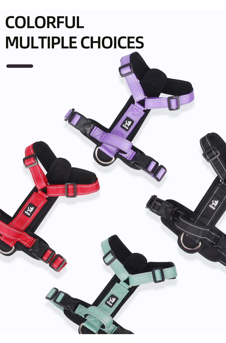 Lightweight Pet Harness with Handle Anti-Escape Dog Vest for Small Medium Dogs Puppy Chest Straps Chihuahua Pug Pet Supplies