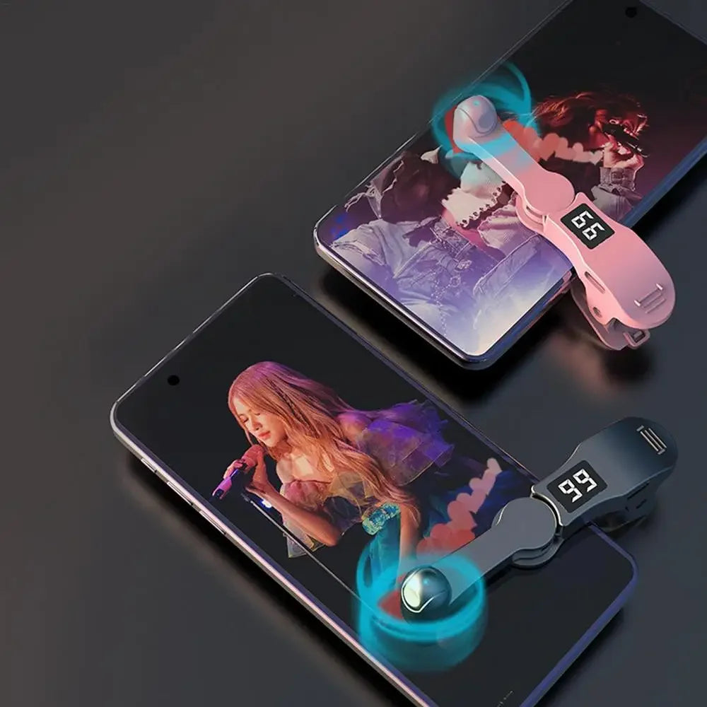 Auto Screen Clicker Mini Simulated Finger Phone Clicking Clicker Clip-on Video Live Liker Game Screen Touch Device for Phone App