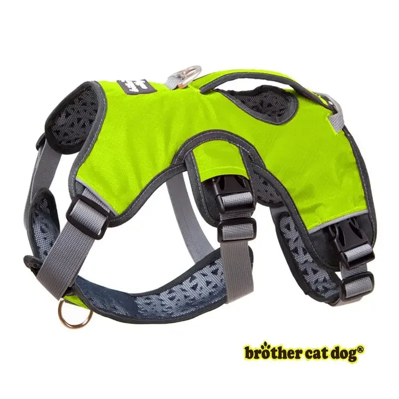 Pet Dog Harness Walk Vest For Big Large Dogs Adjustable Strong Outdoor Padded Travel Reflective Harness Pitbull Dropship Perro