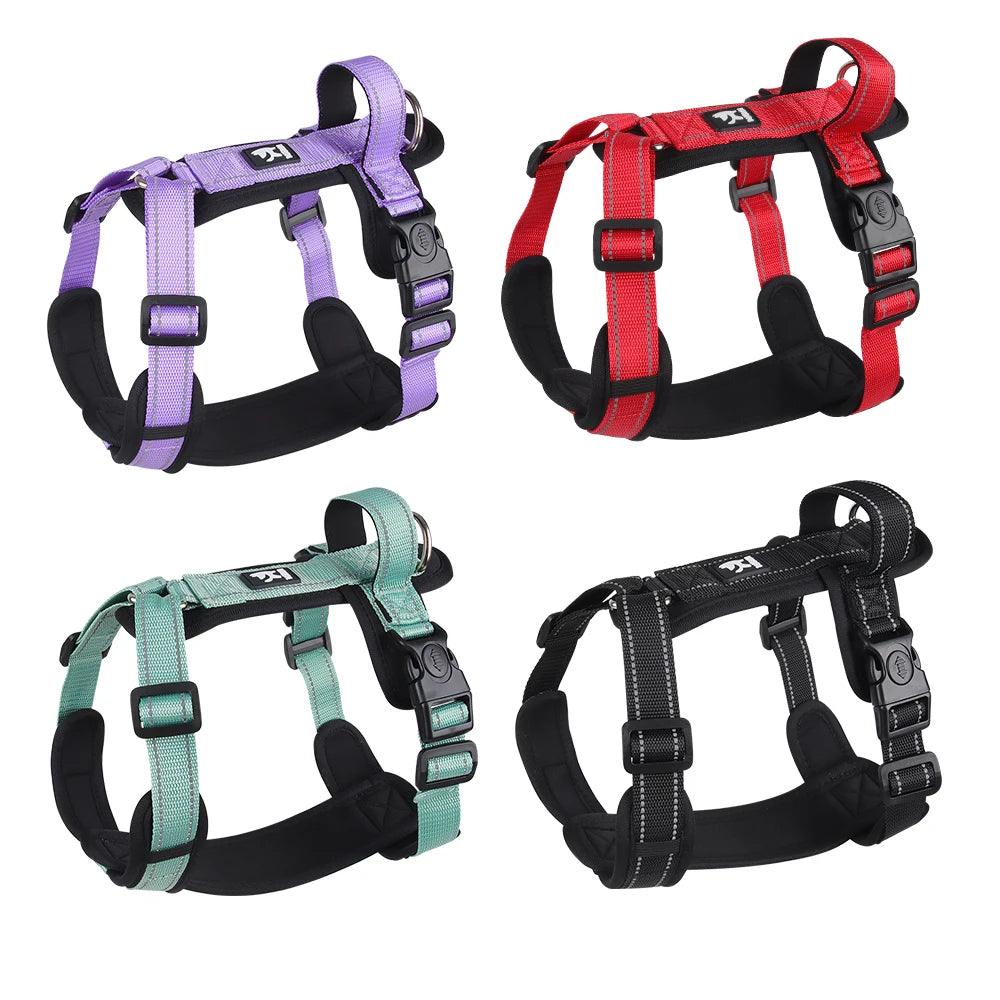 Lightweight Pet Harness with Handle Anti-Escape Dog Vest for Small Medium Dogs Puppy Chest Straps Chihuahua Pug Pet Supplies