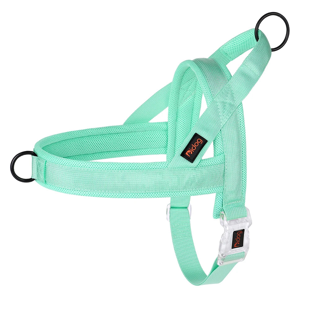 Soft No Pull Dog Harness Nylon Pitbull Dog Puppy Harnesses Padded Pet Vest Adjustable for Small Medium Large Dog Chihuahua Pug