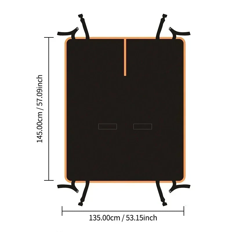 Premium Oxford Cloth Dog Car Seat Cover Durable Waterproof Scratchproof Pet Hammock Cushion Protector for Cars Trucks SUVs