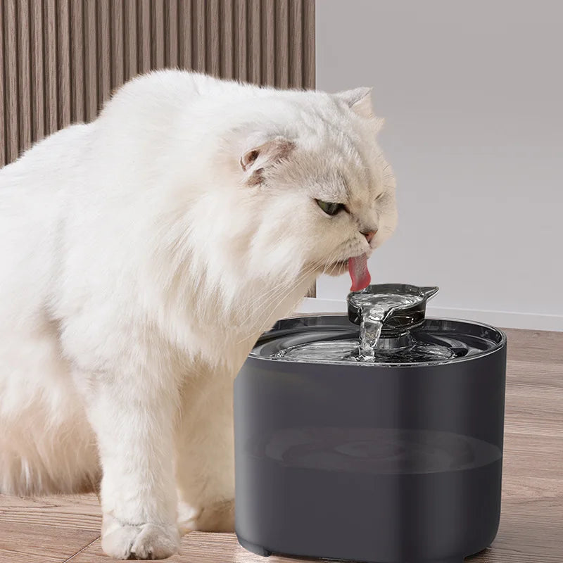 Cat Fountain Pets Water Fountain Cats Dispenser Auto Filter USB Electric Mute Cat Drinker Bowl Recirculate Filtring Drinker
