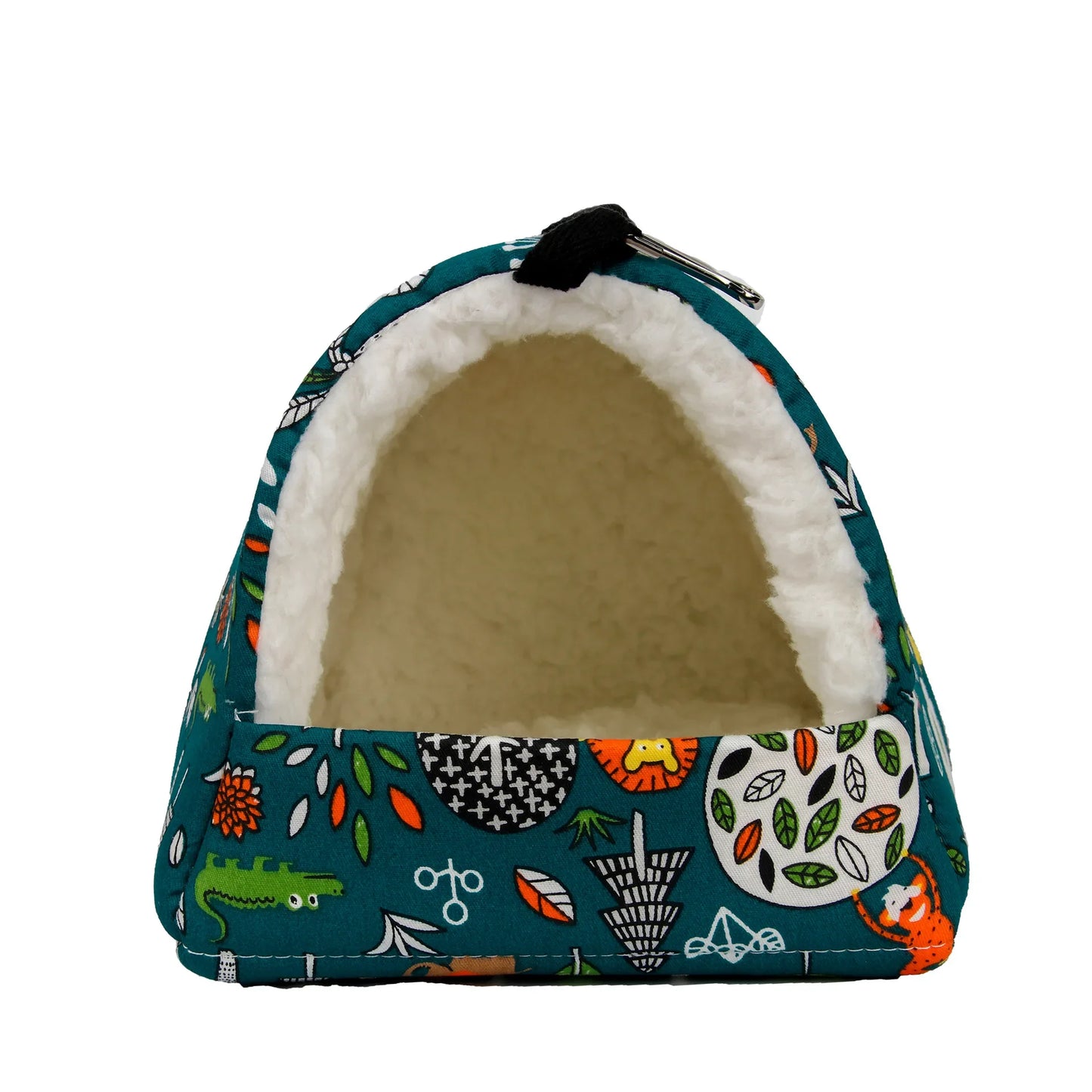 Pet cage Cute bird bed, mini cage, rabbit, squirrel mat, guinea pig nest, hamster house, small bed, pet hanging cage, winter