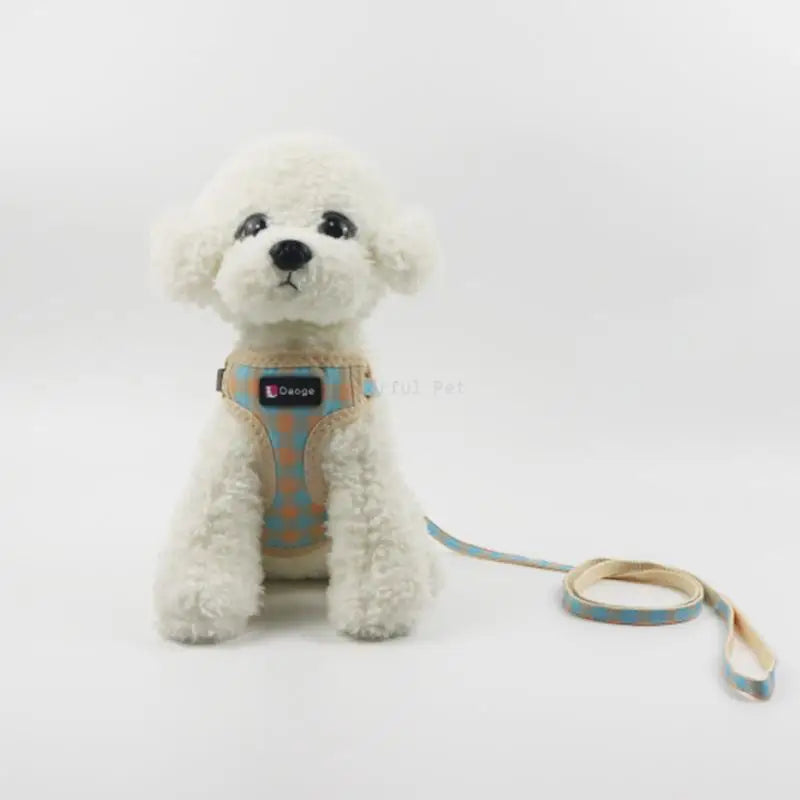 Pet Dog Harness No Pull Breathable Small Dog Harness and Leash Set Adjustable Chihuahua Pet Accessories Harness for Puppies