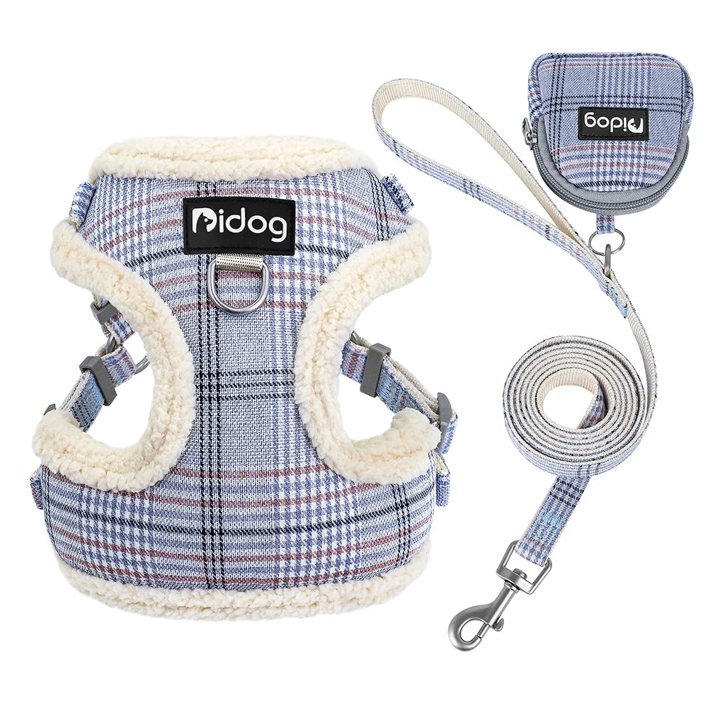 Soft Pet Dog Harnesses Vest No Pull Adjustable Chihuahua Puppy Cat Harness Leash Set For Small Medium Dogs Coat Arnes Perro