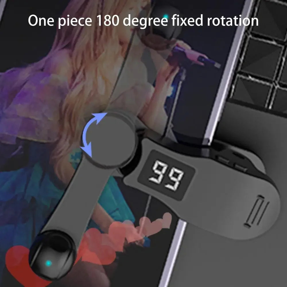 Auto Screen Clicker Mini Simulated Finger Phone Clicking Clicker Clip-on Video Live Liker Game Screen Touch Device for Phone App