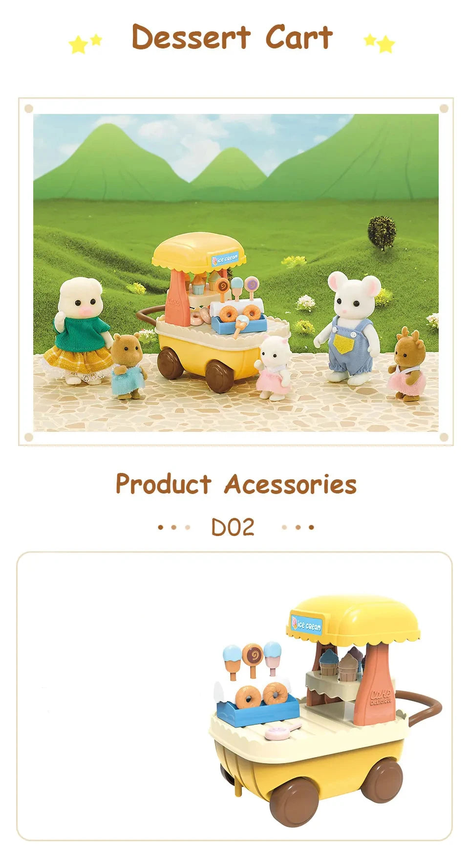 1:12 Miniature Furniture Forest Family Kitchen Toy Dining Table Dollhouse Accessories Bathroom Pretend Play For Girl Gifts Toys