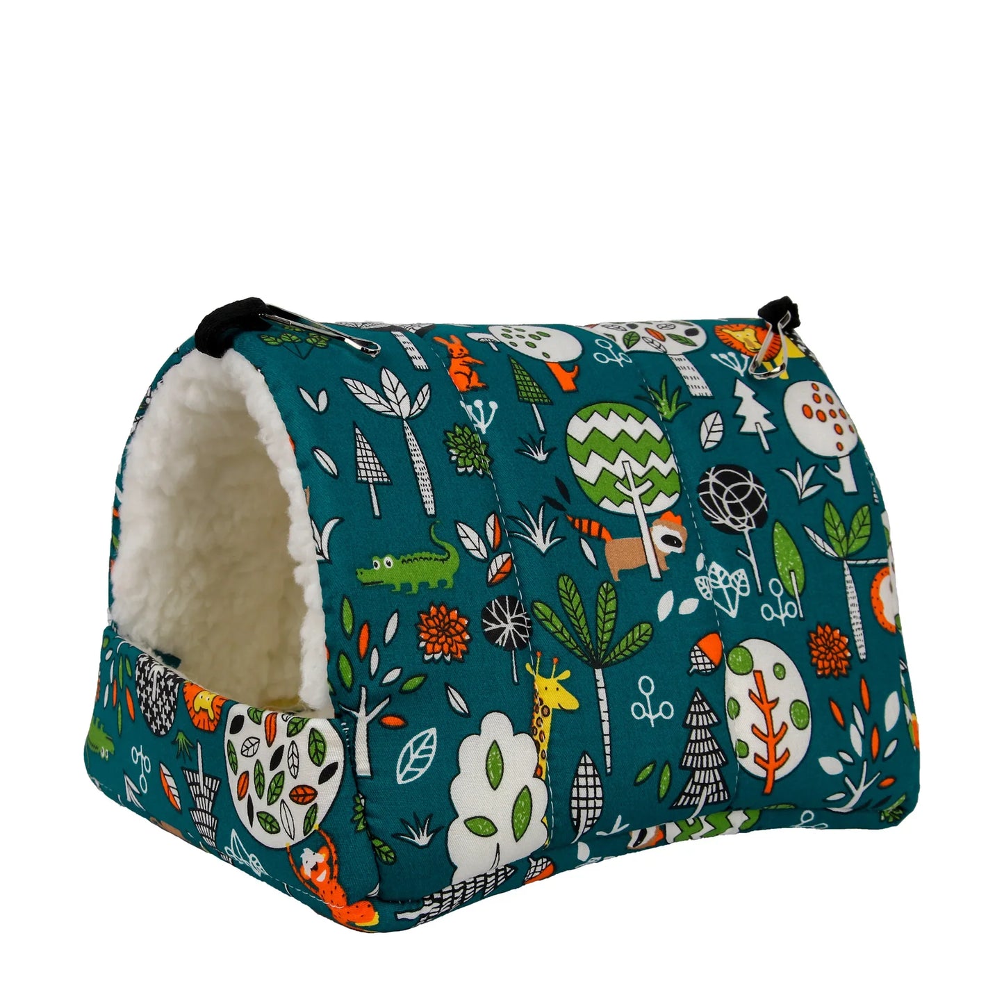 Pet cage Cute bird bed, mini cage, rabbit, squirrel mat, guinea pig nest, hamster house, small bed, pet hanging cage, winter