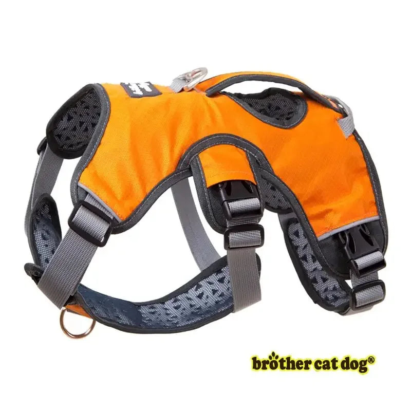 Pet Dog Harness Walk Vest For Big Large Dogs Adjustable Strong Outdoor Padded Travel Reflective Harness Pitbull Dropship Perro